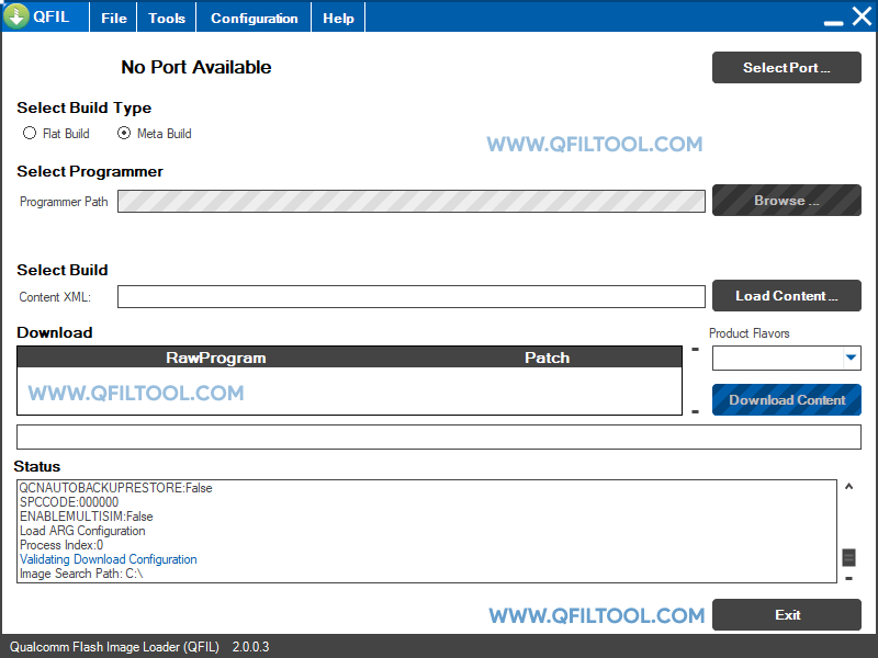 QFIL Tool v2.0.0.3